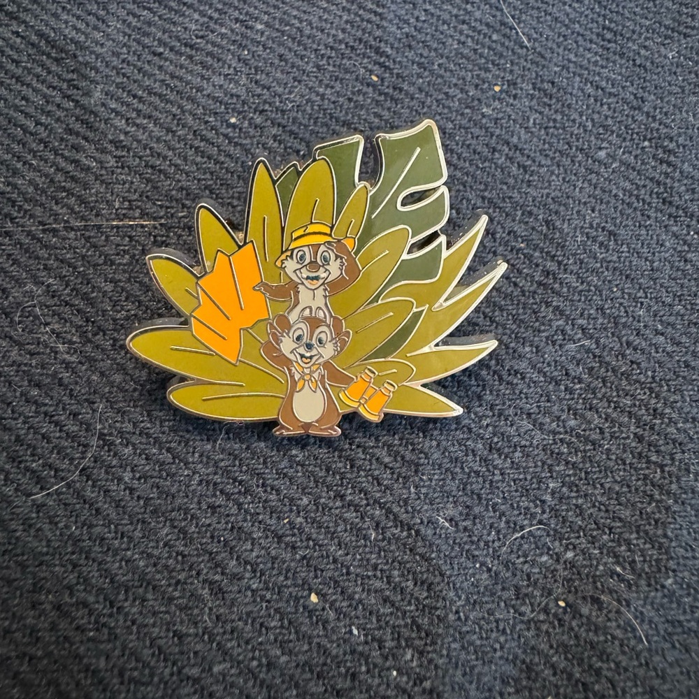 Animal Kingdom Mystery Pin Set. Chip and Dale